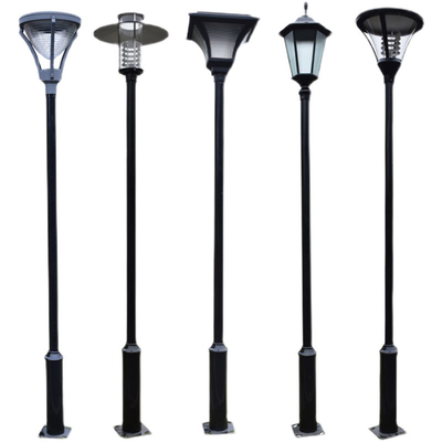 La cerca Decorative Garden Pole del patio enciende los 240x240x8MM accionados solares 220-230V
